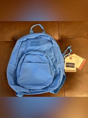 jansport cool student backpack bleached denim blue Big suitable for both men and women JanSport Cool Student - Ghostly
